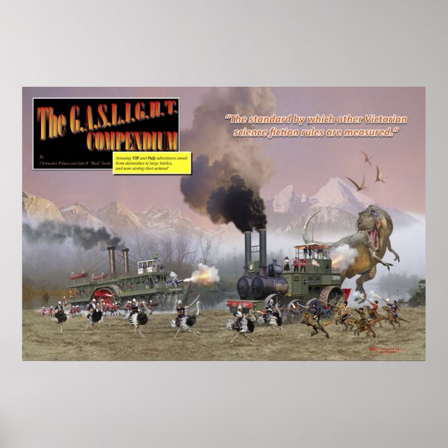 GASLIGHT-Kompendium Poster (Vorne)