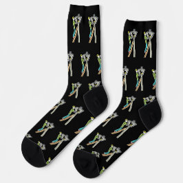 Gaslighting Stickman Socken