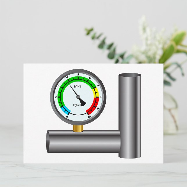 Gasmanometer-Einladungen Einladung (Von Creator hochgeladen)