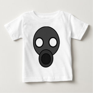gasmask baby t-shirt