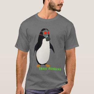 Gasmask Pinguin T-Shirt