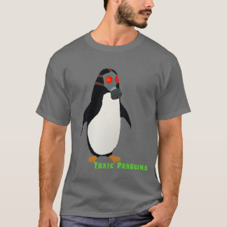 Gasmask Pinguin T-Shirt
