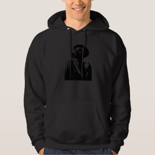 Gasmaske Graffiti Stencil Soldier Hoodie