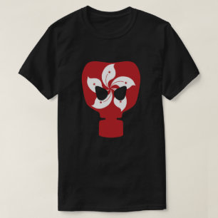 Gasmaske in Hongkong T-Shirt