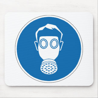 Gasmaske Mousepad