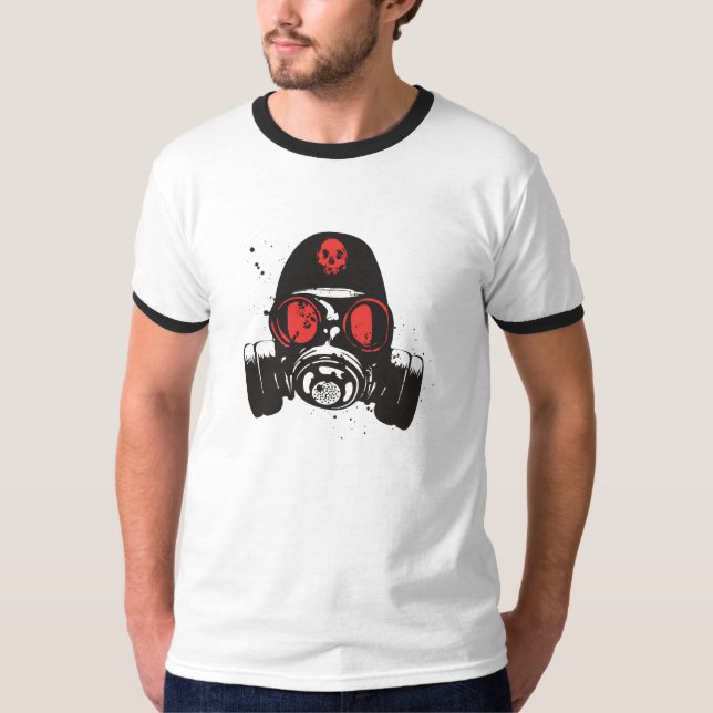 Gasmaske T-Shirt (Vorderseite)