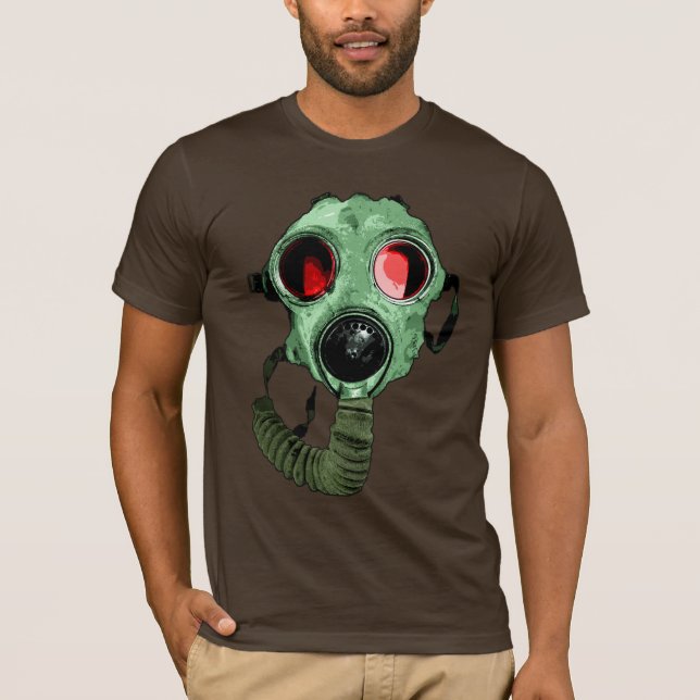 Gasmaske T-Shirt (Vorderseite)