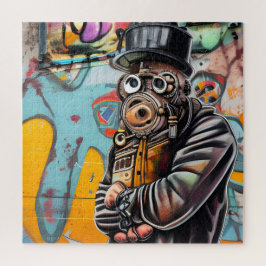 Gasmasken für alle! puzzle