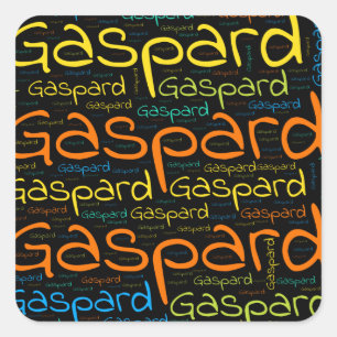 Gaspard Quadratischer Aufkleber