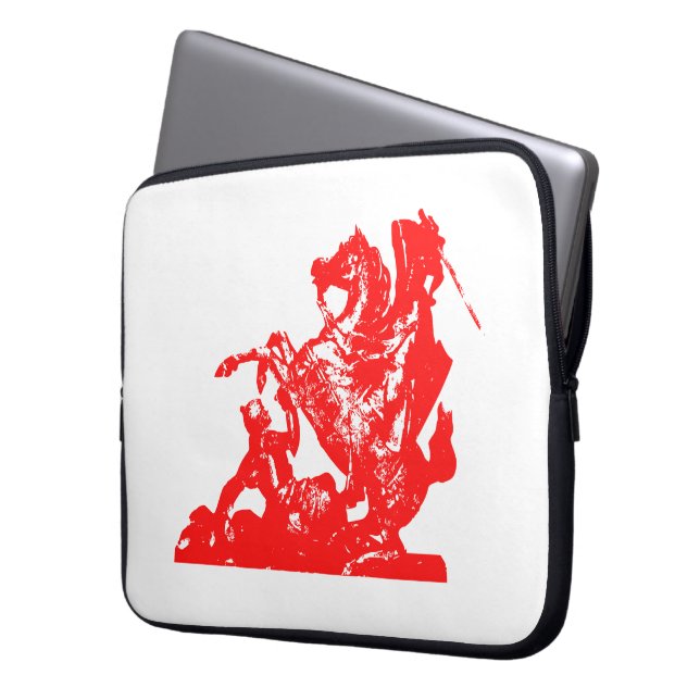 Gaspard's Children Flag - Laptop-Sieb Laptopschutzhülle (Vorderseite Links)