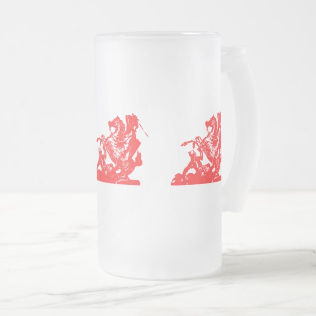 Gaspard's Children Flag - Mattierte Tasse aus Glas (VorderseiteRechts)