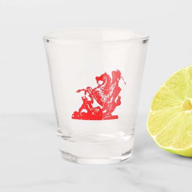Gaspard's Children Flag - Shot Glass Schnapsglas (Vorderseite)