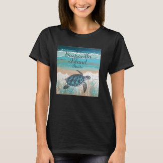 Gasparilla Island Florida Sea Turtle Lover Coastal T-Shirt