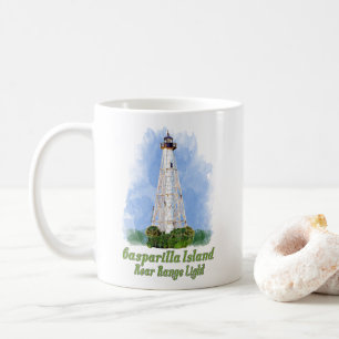 Gasparilla Island Rear Range Light - Florida Kaffeetasse