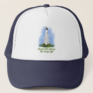 Gasparilla Island Rear Range Light - Florida Truckerkappe
