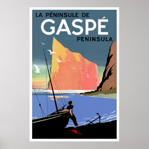 Gaspé Halbinsel ~ Kanada Poster