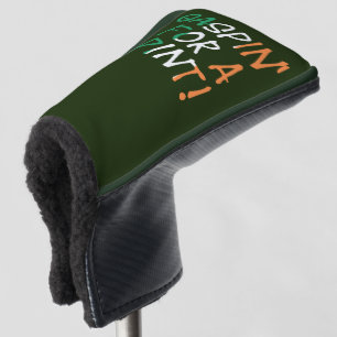 Gaspin For A Pint überlagerte sich auf irischer Fl Golf Headcover