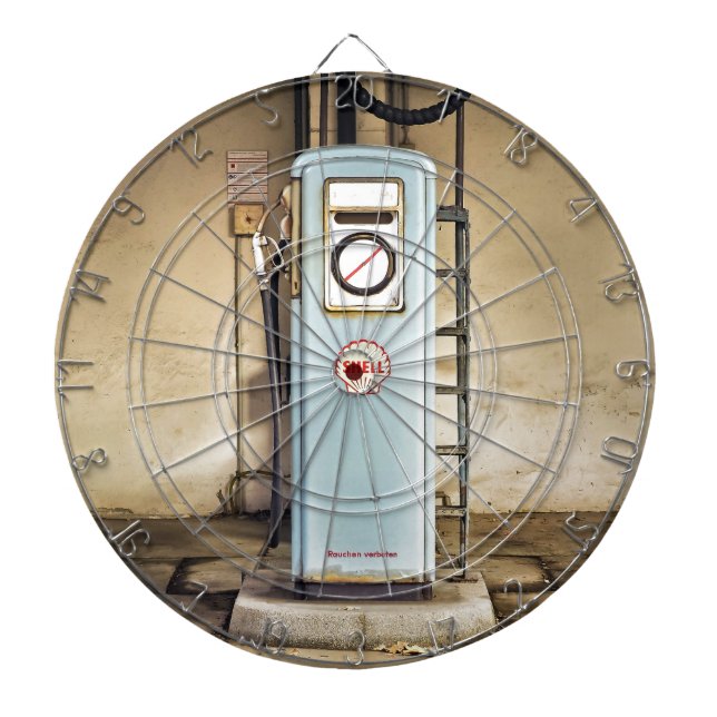 Gaspumpe Dartscheibe (vorne)