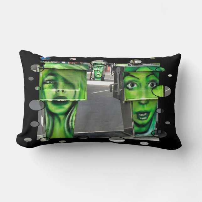 Gaspumpen Lendenkissen (Vorderseite)