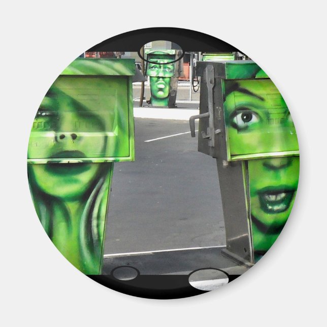 Gaspumpen Magnet (Vorne)