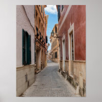 Gasse Ciutadella - Menorca, Spanien