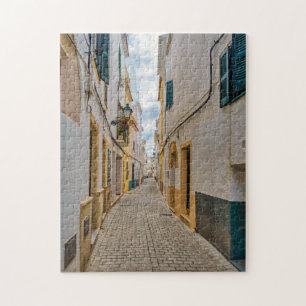 Gasse Ciutadella - Menorca, Spanien Puzzle