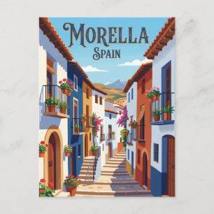 Gasse in Morella, Spanien Spanien Postkarte