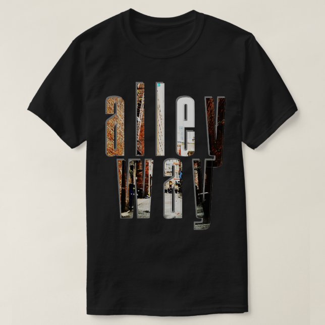 Gasse T-Shirt (Design vorne)