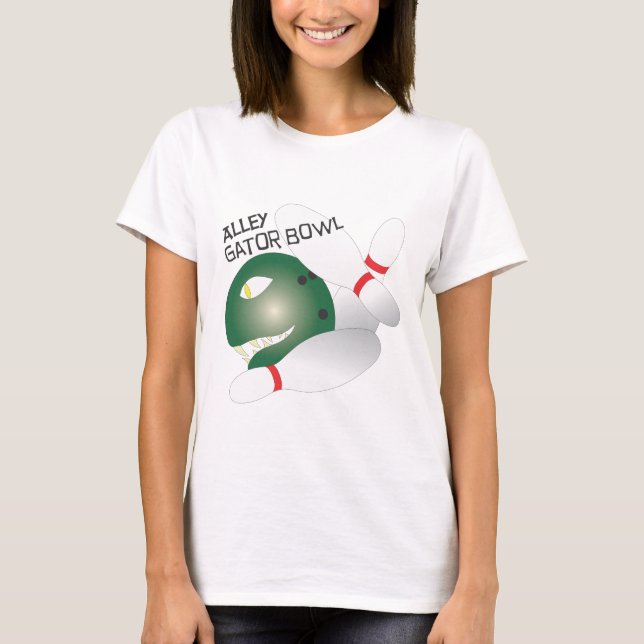 Gassen-Alligator Bowl.ai T-Shirt (Vorderseite)