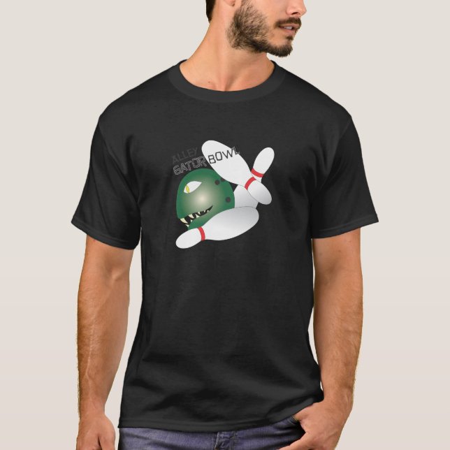 Gassen-Alligator Bowl.ai T-Shirt (Vorderseite)