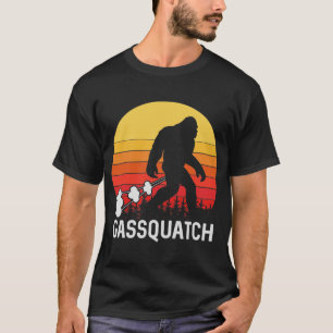 Gassquatch Funny Farting Bigfoot T-Shirt