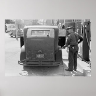 Gasstation Sturgeon Bay: 1940 Poster