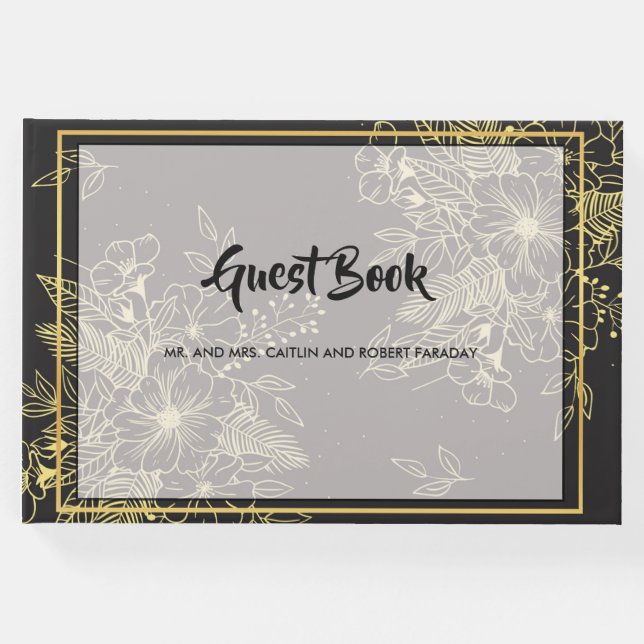 Gast der Goldenen Rose Gästebuch (Vorderseite)