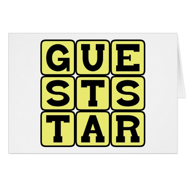 Gast Star, Vorführender (Vorderseite (Horizontal))