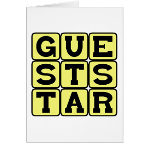 Gast Star, Vorführender