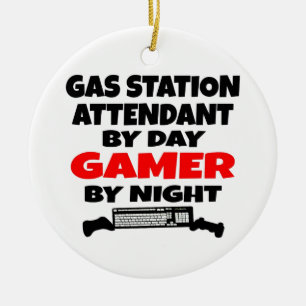 Gastankstation für den Gamer Keramikornament