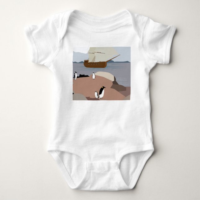 Gäste ankommen baby strampler (Vorderseite)
