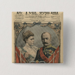 Gäste von Frankreich, König Frederick VIII und Button