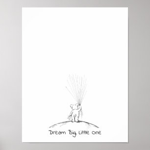 Gästebuch Baby Bär Daumenabdruck