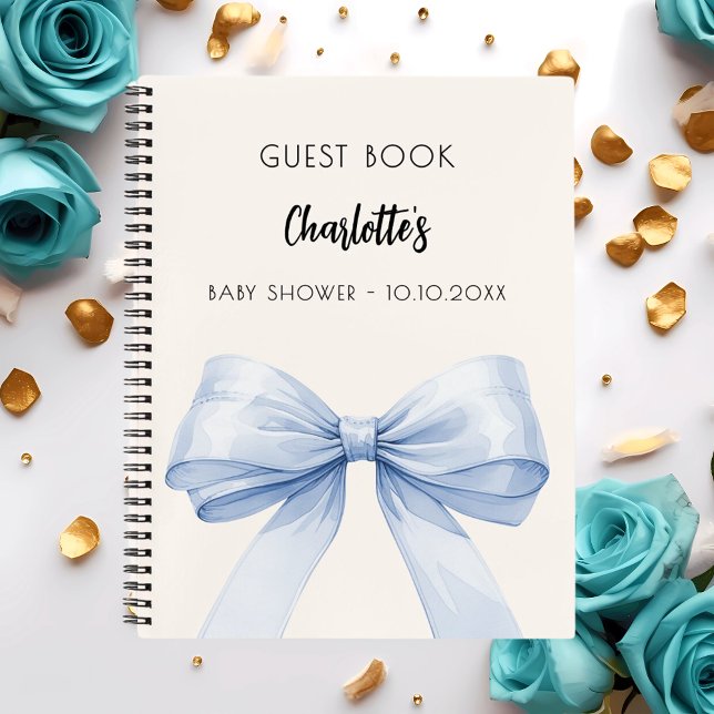Gästebuch Baby Showbou, beige creme Notizbuch (Von Creator hochgeladen)