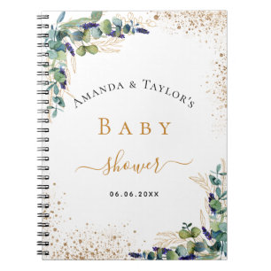 Gästebuch Babydusche Notizblock