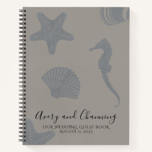 Gästebuch "Beach Themed Wedding" (Stil 2) Notizbuch