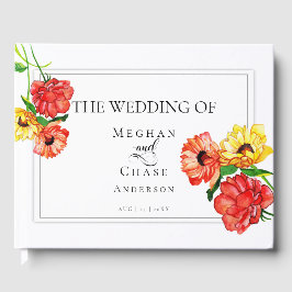 Gästebuch | Blütenrot-gelb