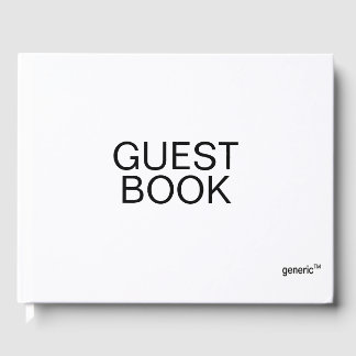 Gästebuch des GUEST BOOK nach generischTM