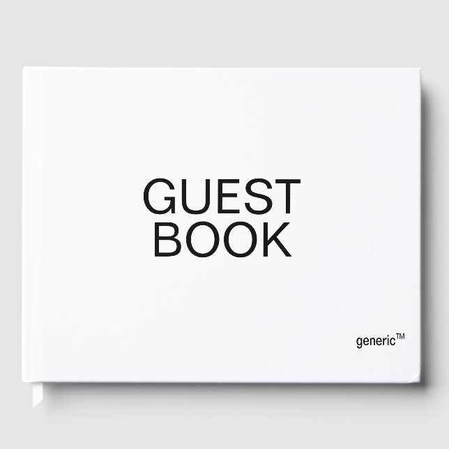 Gästebuch des GUEST BOOK nach generischTM (Vorderseite)