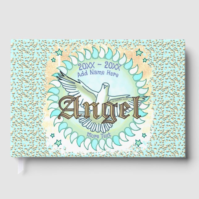 Gästebuch des Love Memory Angel Memorial (Vorderseite)