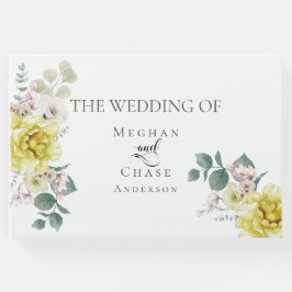 Gästebuch | Elegante Sonnige Gelbe Blumen