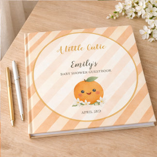 Gästebuch für Baby Shower Ein kleiner Süßling