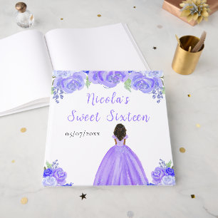 Gästebuch für Prinzessin mit dunkler Hautfarbe, Li