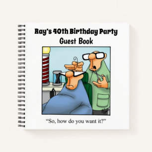 Gästebuch für unglaublich witzig Geburtstagsparty Notizbuch